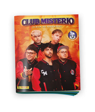Pack 1 álbum + 40 sobres de figuritas CLUB MISTERIO