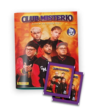 Pack 1 álbum + 40 sobres de figuritas CLUB MISTERIO