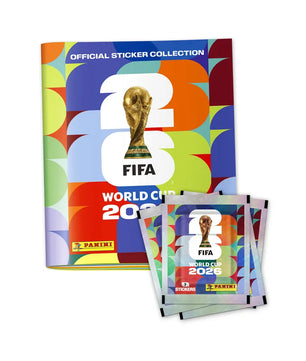 COMBO 1 álbum + 25 sobres de figuritas FIFA WORLD CUP 2026