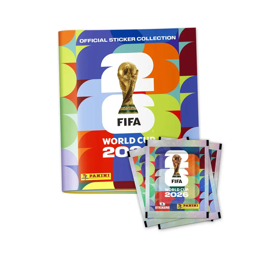 COMBO 1 álbum + 25 sobres de figuritas FIFA WORLD CUP 2026