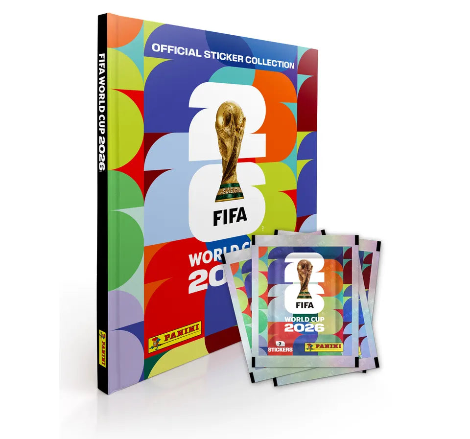 COMBO 1 álbum TAPA DURA + 50 sobres de figuritas FIFA WORLD CUP 2026