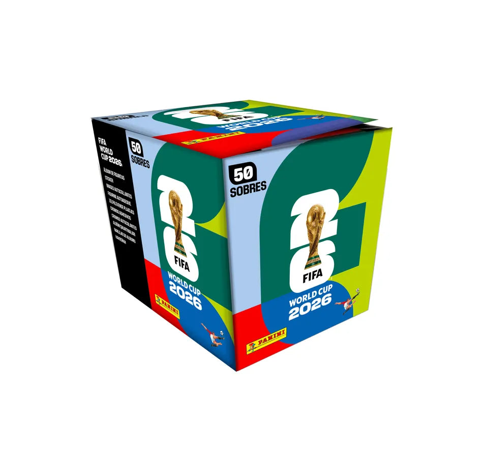 Box X 50 Sobres De Figuritas FIFA WORLD CUP 2026